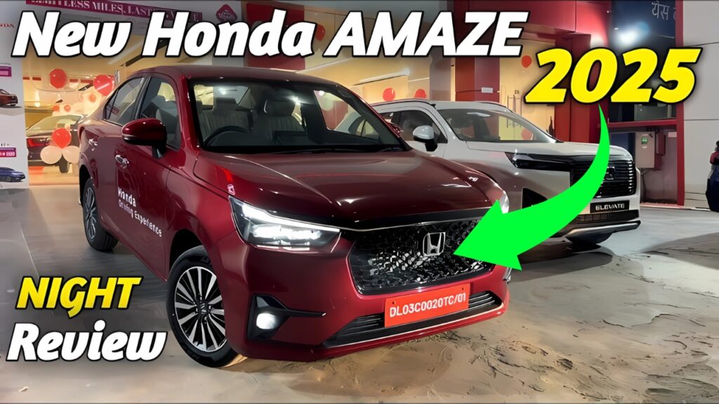 Honda Amaze Facelift